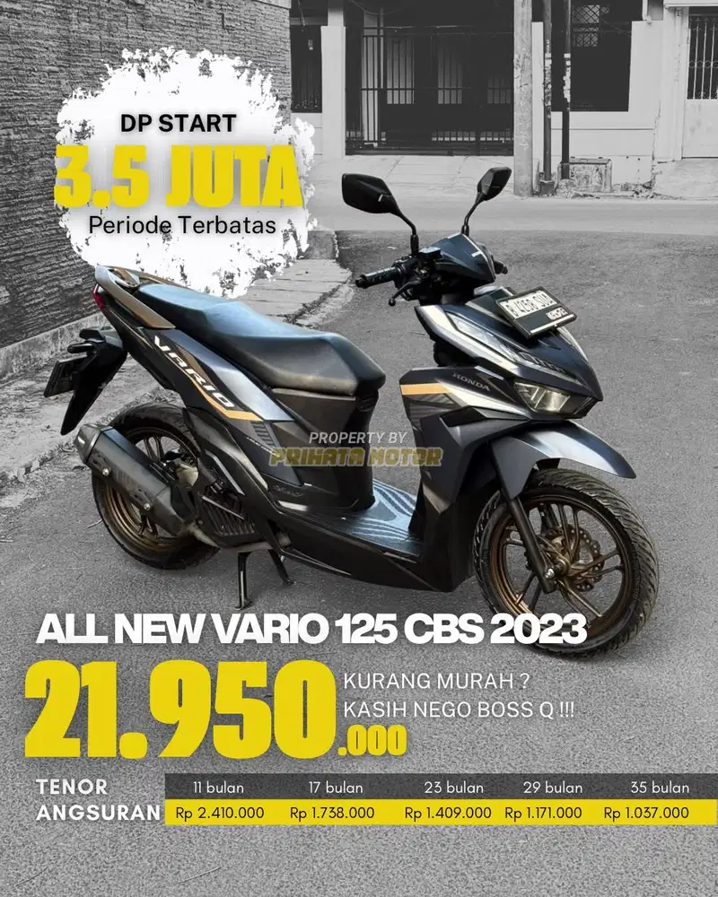 HONDA VARIO 125 CBS 2023 !!!