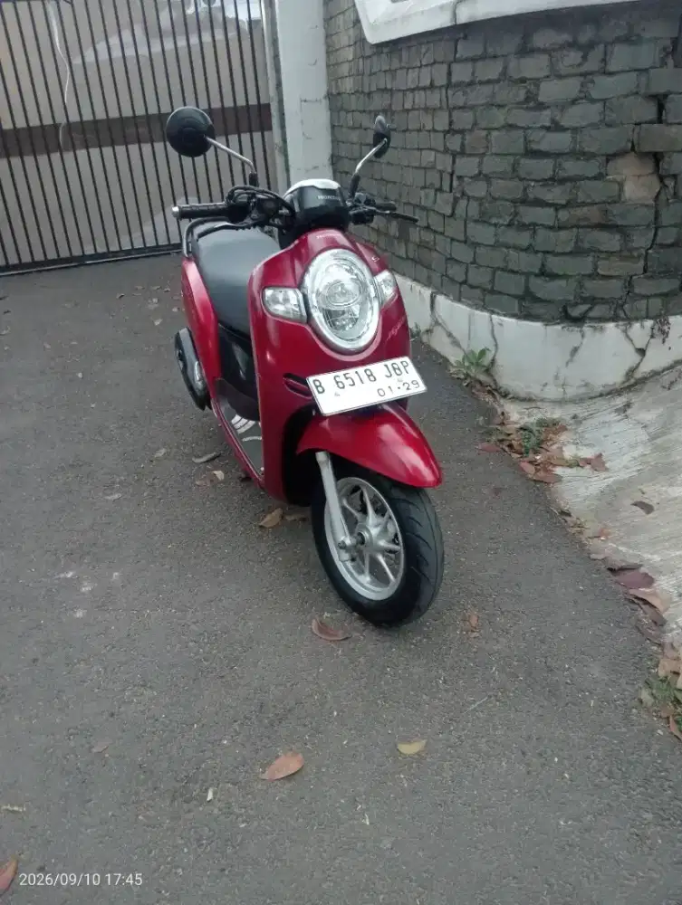 Honda Scoopy 2019 body mesin cakep