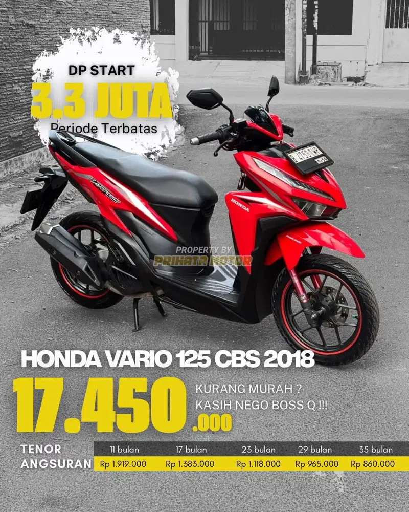 HONDA VARIO 125 CBS 2018 !!!