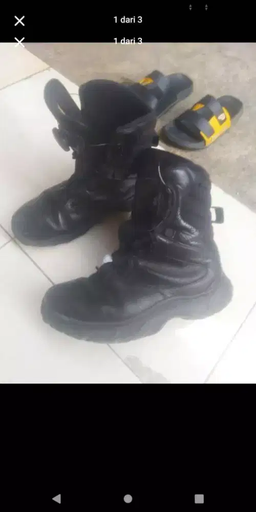 Sepatu kulit masih layak pakai model putar