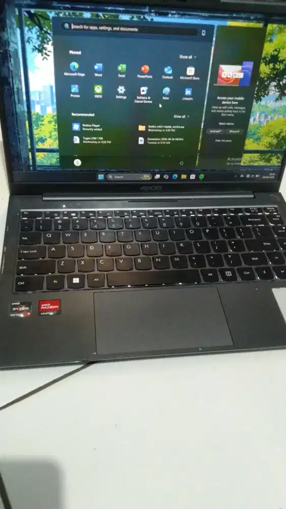 Laptop axio hype 7 AMD x7-2
