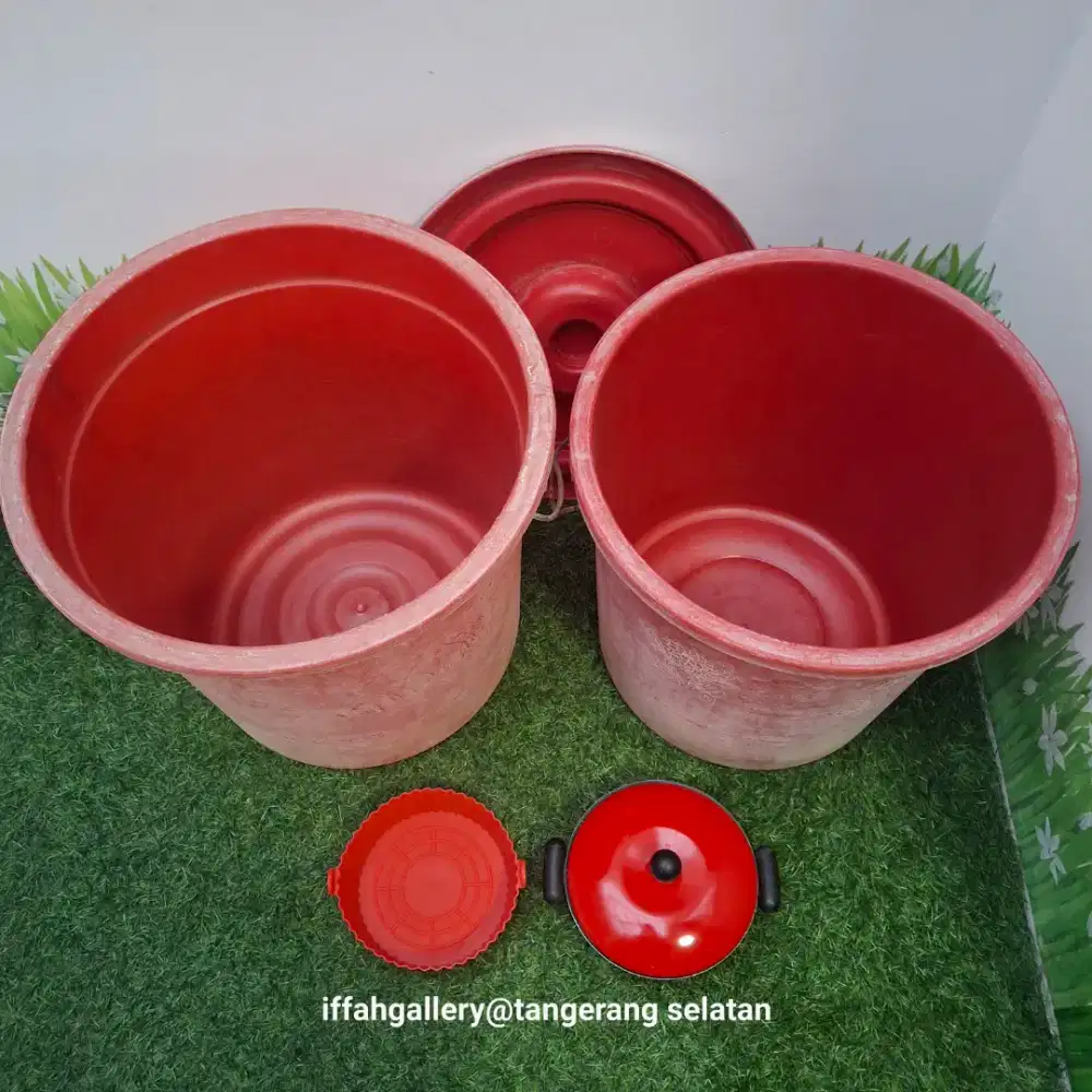 Paket Perabot Merah Bersih Normal Siap Pakai