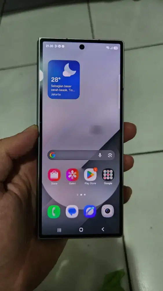 Samaung Z Fold 6 256GB Silver Shadow Good Condition TERMURAH !!