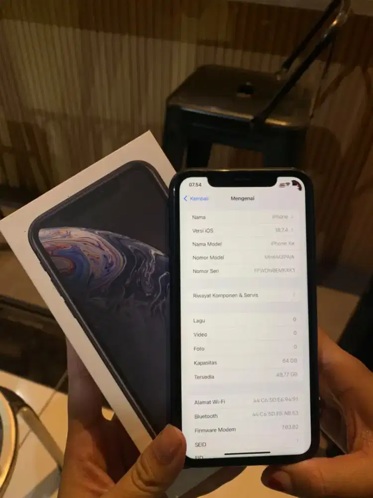 Iphone xr ibox 64gb minus