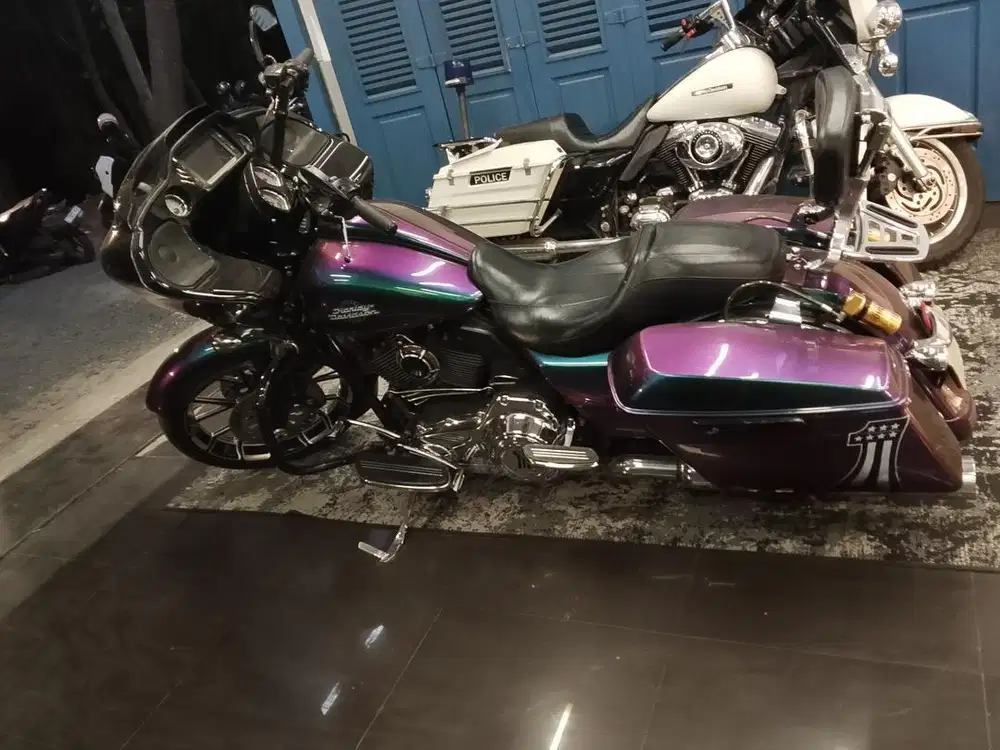Road glide 2016 bunglon purple