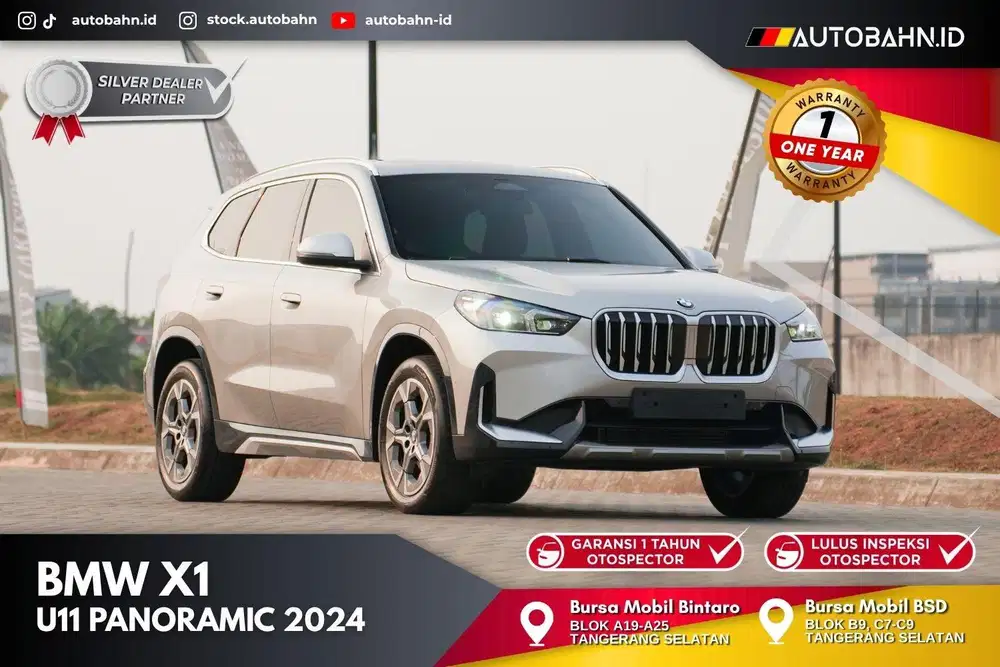 Rasa Baru! BMW X1 sDrive18i xLine 2024 New Model (U11) Panoramic c200