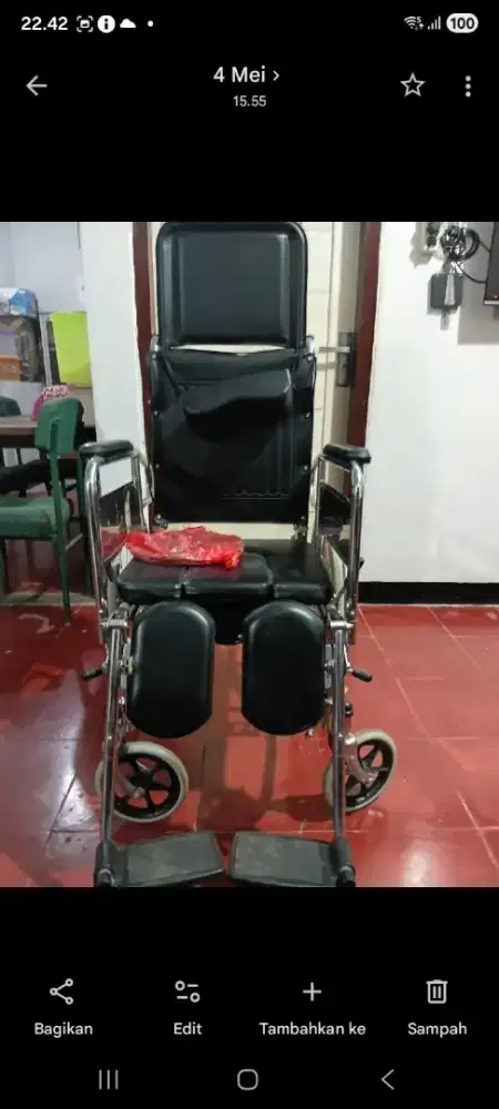 Jual cpt kursi roda  bks