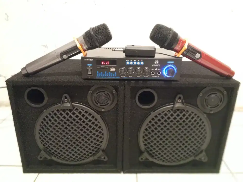 Sound karaoke 8 inch suara mantap