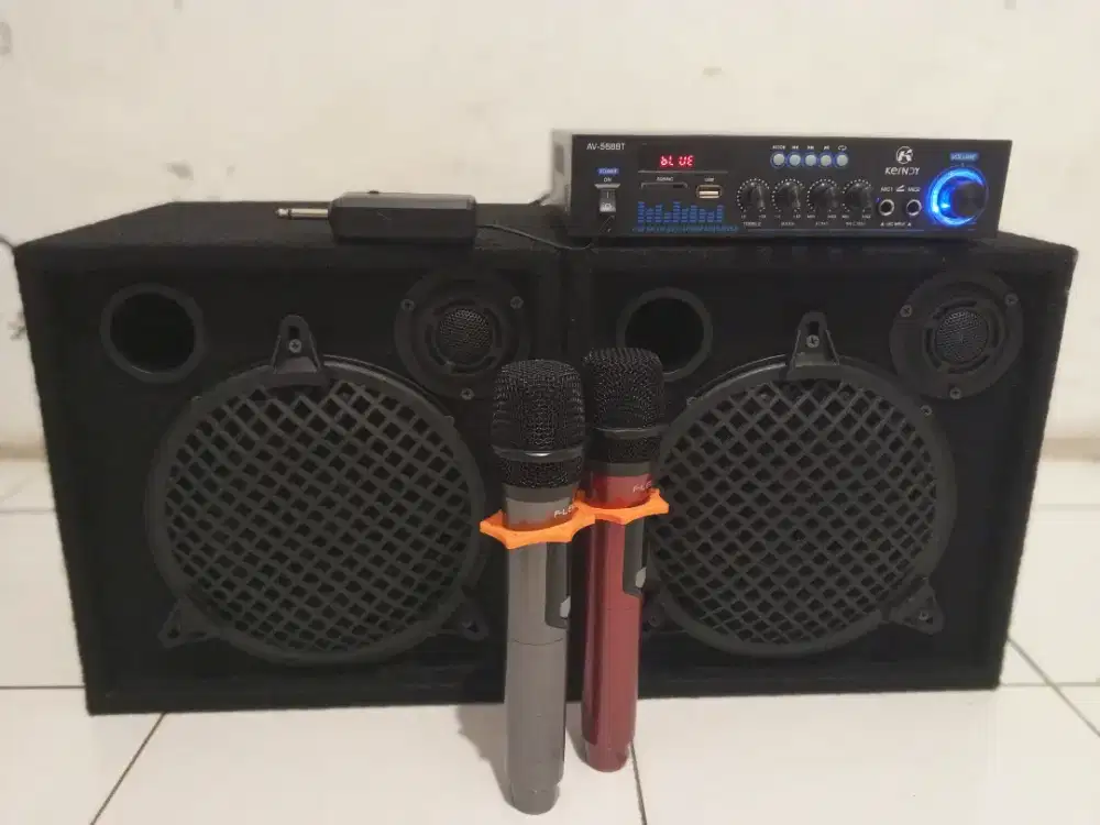 Sound system karaoke 8 inch mantap