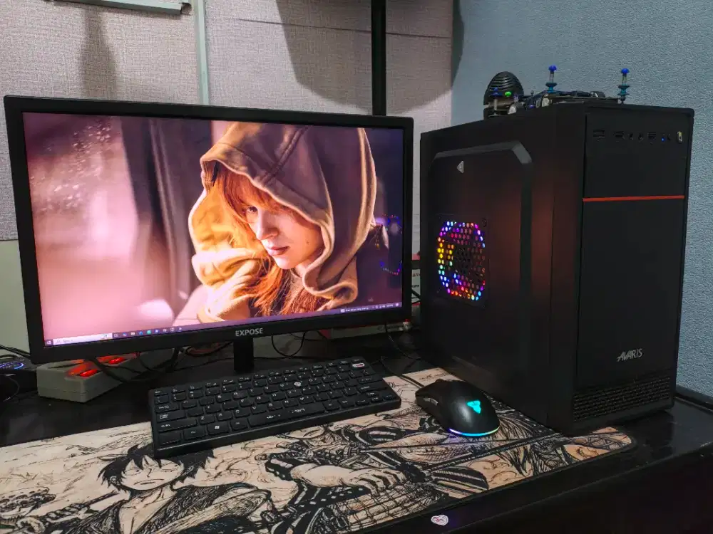 PC Gaming Gacorr core i5, VGA total 12gb mulus