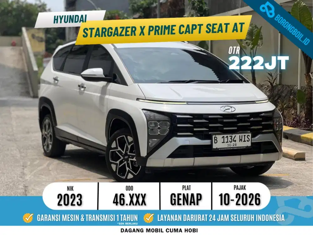 TERMURAH || Hyundai Stargazer X Prime Capt Seat AT 2023