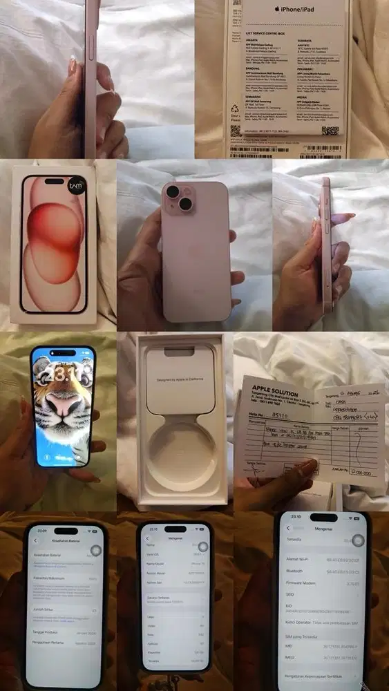 IPHONE 15 basic pink