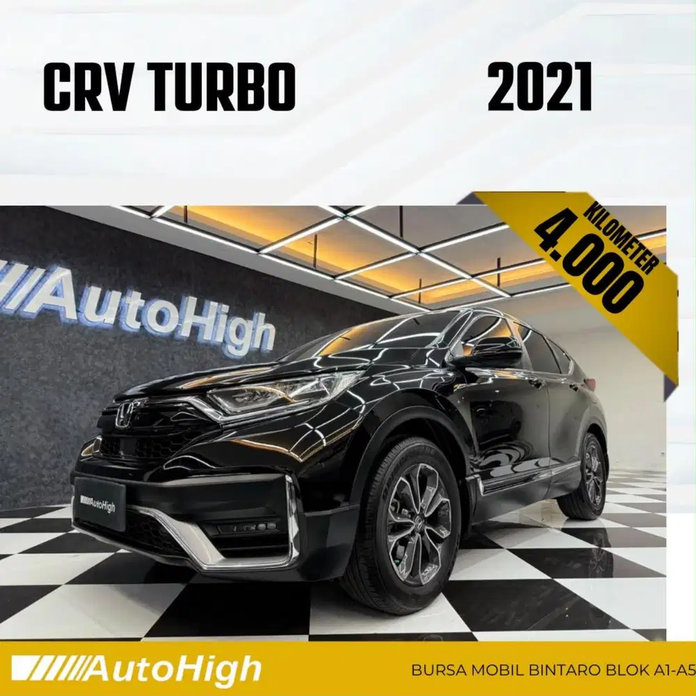 DP10% [Km4.000] CRV Prestige 2021 Black / CR-V Reg 2023 #AUTOHIGH