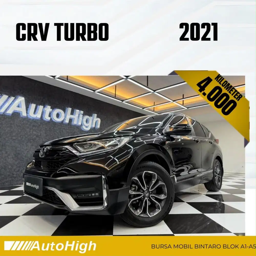 DP10% [Km4.000] CRV Prestige 2021 Black / CR-V Reg 2022 #AUTOHIGH