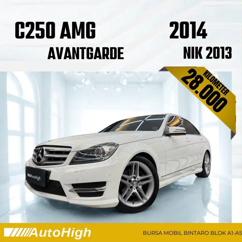 DP10% [Km28.000] C250 AVG AMG 2013 White Reg 2014 #AUTOHIGH