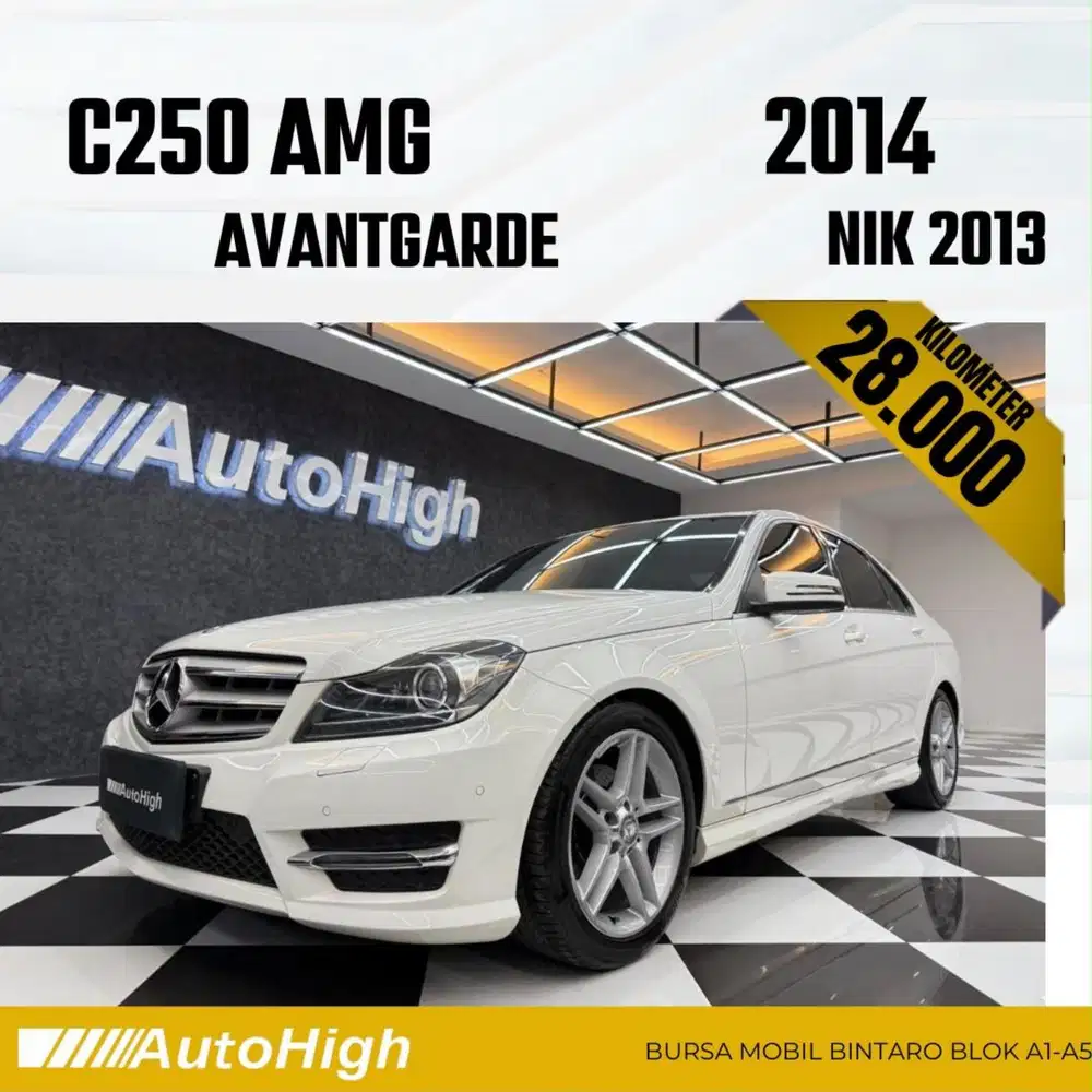 DP10% [Km28.000] C250 AVG AMG 2013 White Reg 2012 #AUTOHIGH