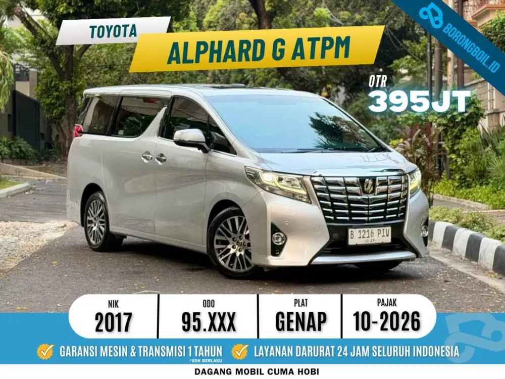 [FULL RECORD] Toyota Alphard 2.5 G ATPM 2017/2018 | Serena Denza Voxy