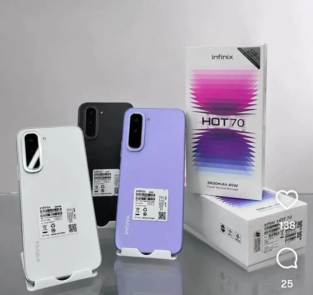 INFINIX HOT 70 SERIES 'ATLANTIS DAHSYAT'