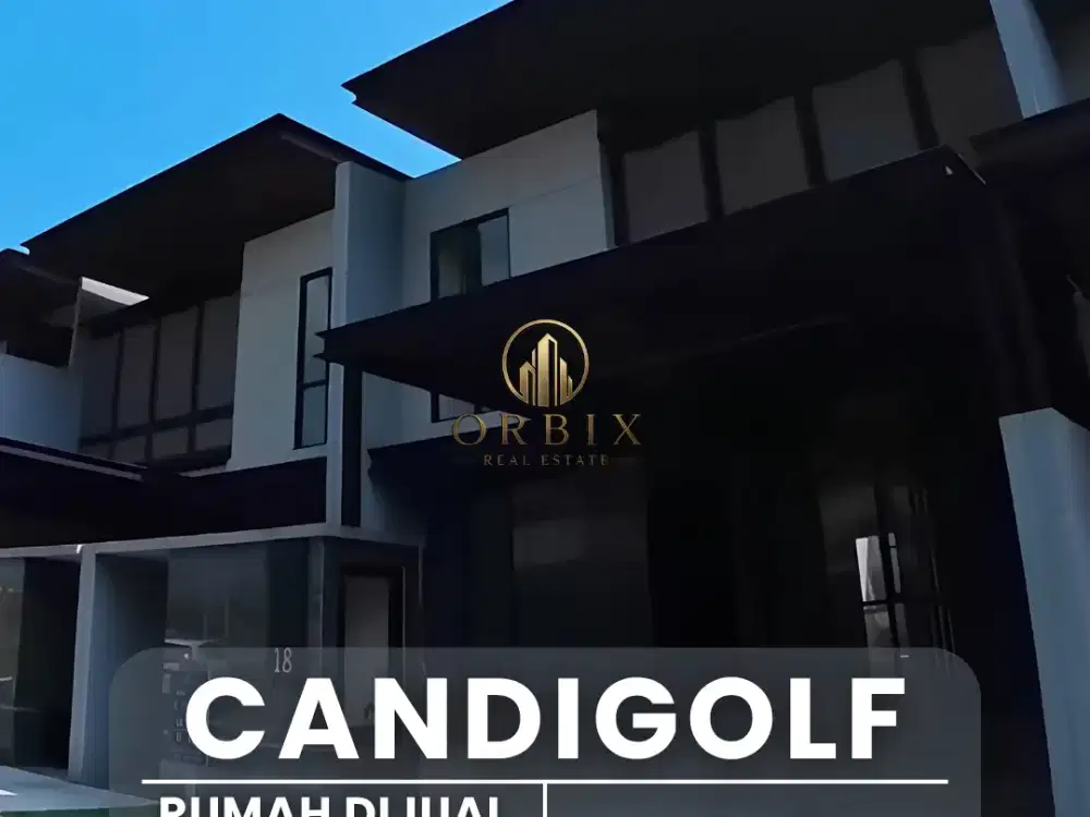 Hunian Mewah 2 Lantai Cluster Premium Candigolf Semarang