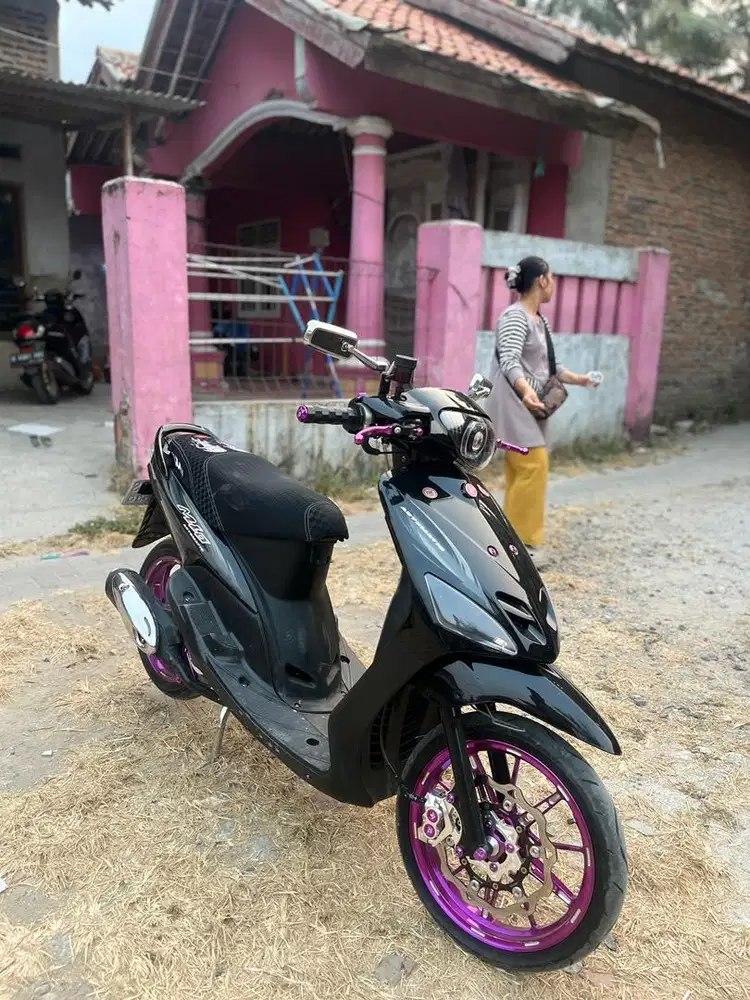 jual mio sporty 2007 asli 5TL+mesin 54 +lampu biled+velg delkevi
