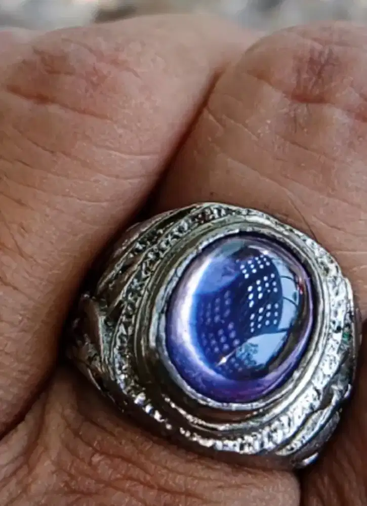 Batu Safir Ungu Star Ceylon Srilangka