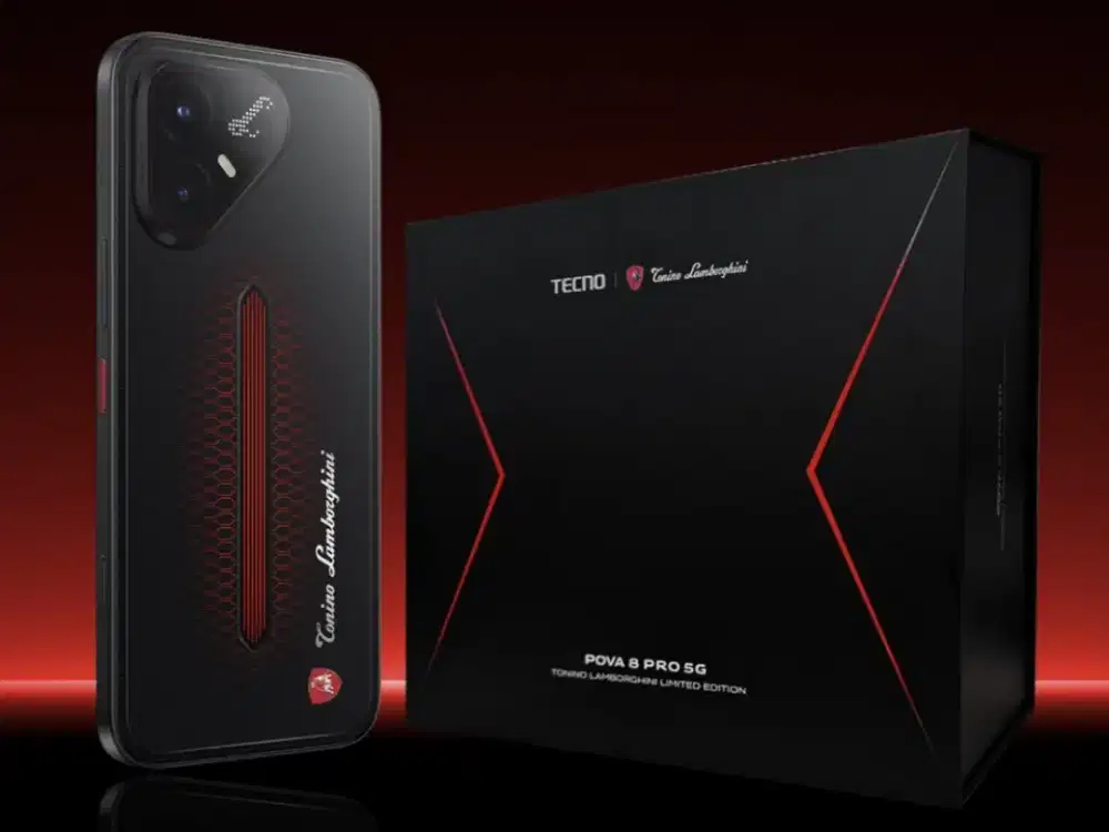PROMO !! Tecno Pova 8 Pro 5G Lambo edition Ram 8/256