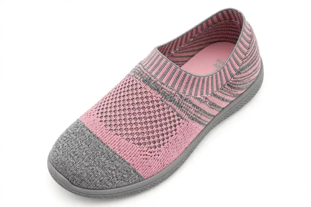 SEPATU RAJUT PINK ABU (Size 40) - 150rb (adem & enteng)