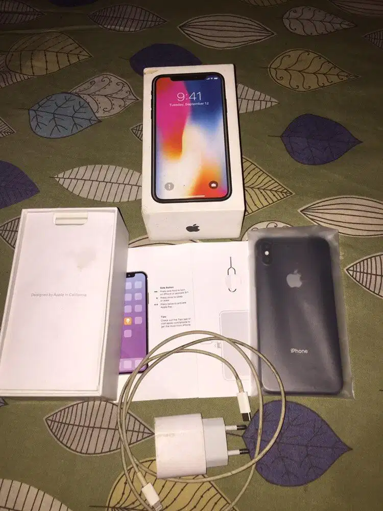 iphone x 256gb black