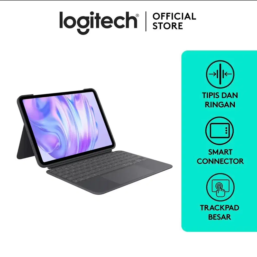 Logitech Combo Touch Keyboard Case iPad Pro 13 inch M4