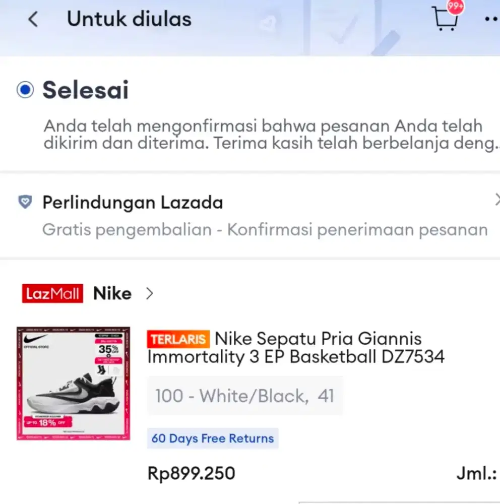 SEPATU NIKE UKURAN 41 NEW BARU ORIGINAL