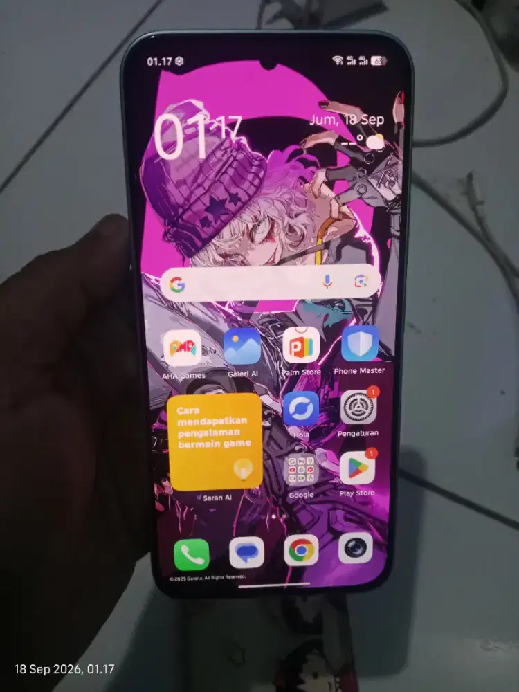 Infinix Hot 60 Pro Nfc ram 8/256gb Amoled mulus nominus siap pakai