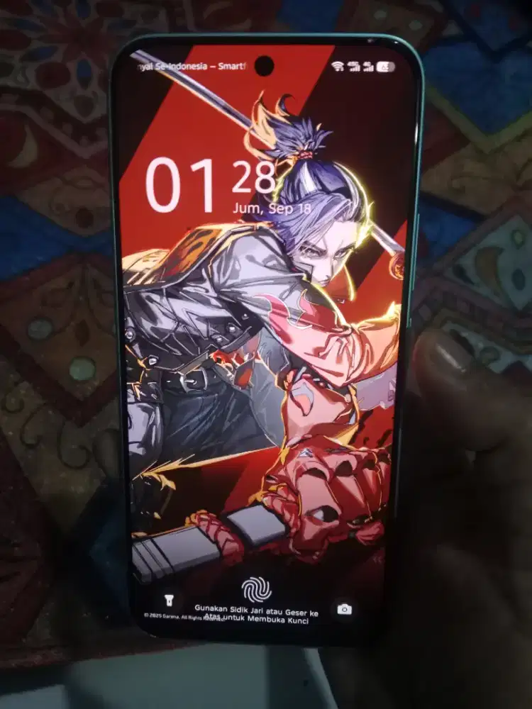Infinix Hot 60 Pro Nfc ram 8/256gb Mulus nominus amoled cakep