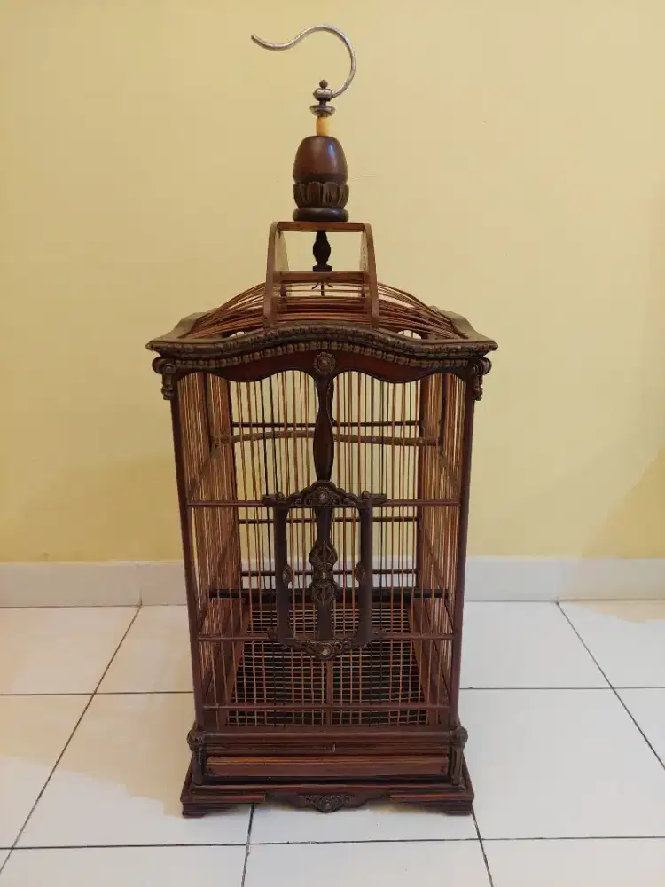 Dijual sangkar jati bagus,uk:40X40XT:85.