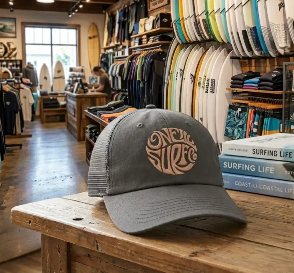 Topi Trucker Surfing O'neill Original Second Warna Abu-abu