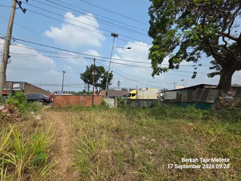 Tanah Luas Pinggir Jalan Lampung