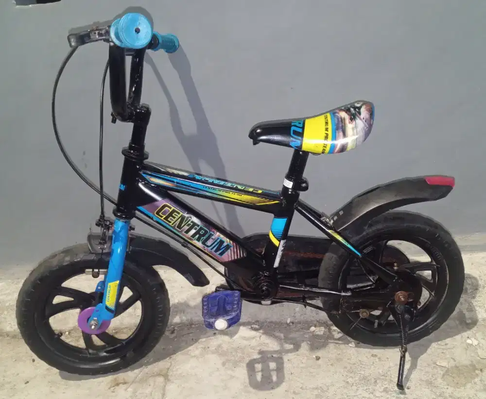 Sepeda anak ukuran 12 untuk usia 4/5 tahun kondisi normal