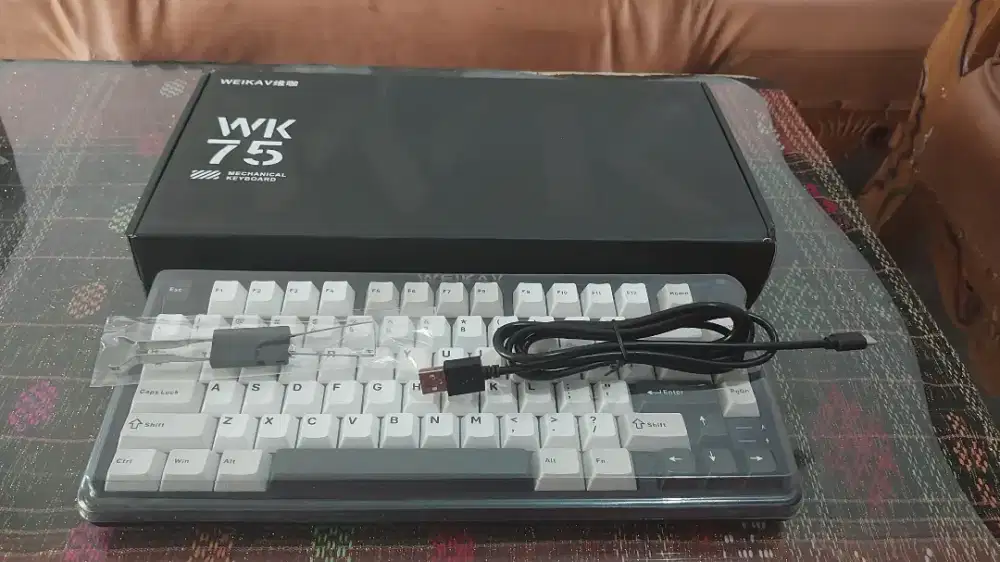 Keyboard Mechanical Weikav WK75 3 Connection