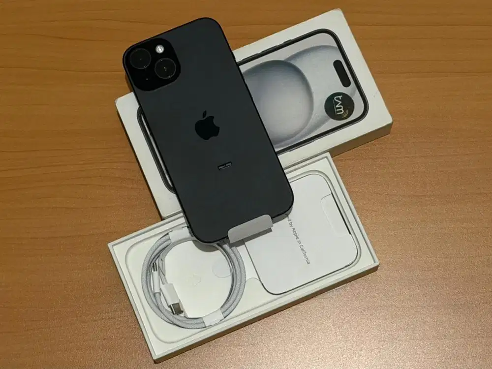 iPhone 15 128GB iBox BH100% Cc6x Garansi 1Tahun
