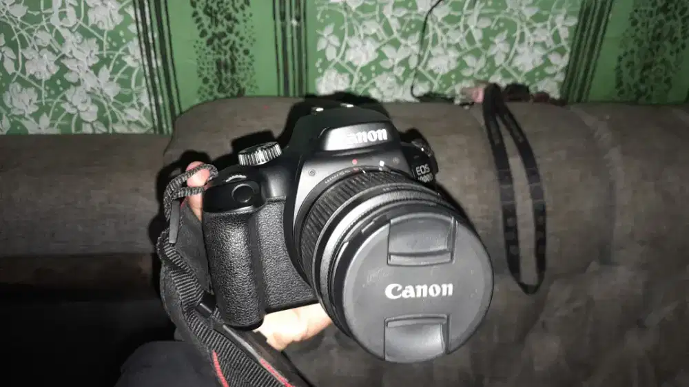 Kamera DSLR Canon EOS 3000D Mulus Fullset 2023 - Tas Dus Memory