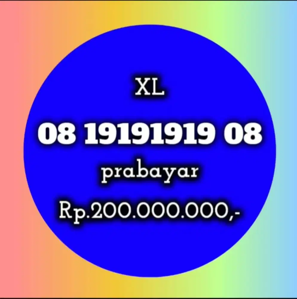 NOMOR CANTIK XL MANIS UNIK