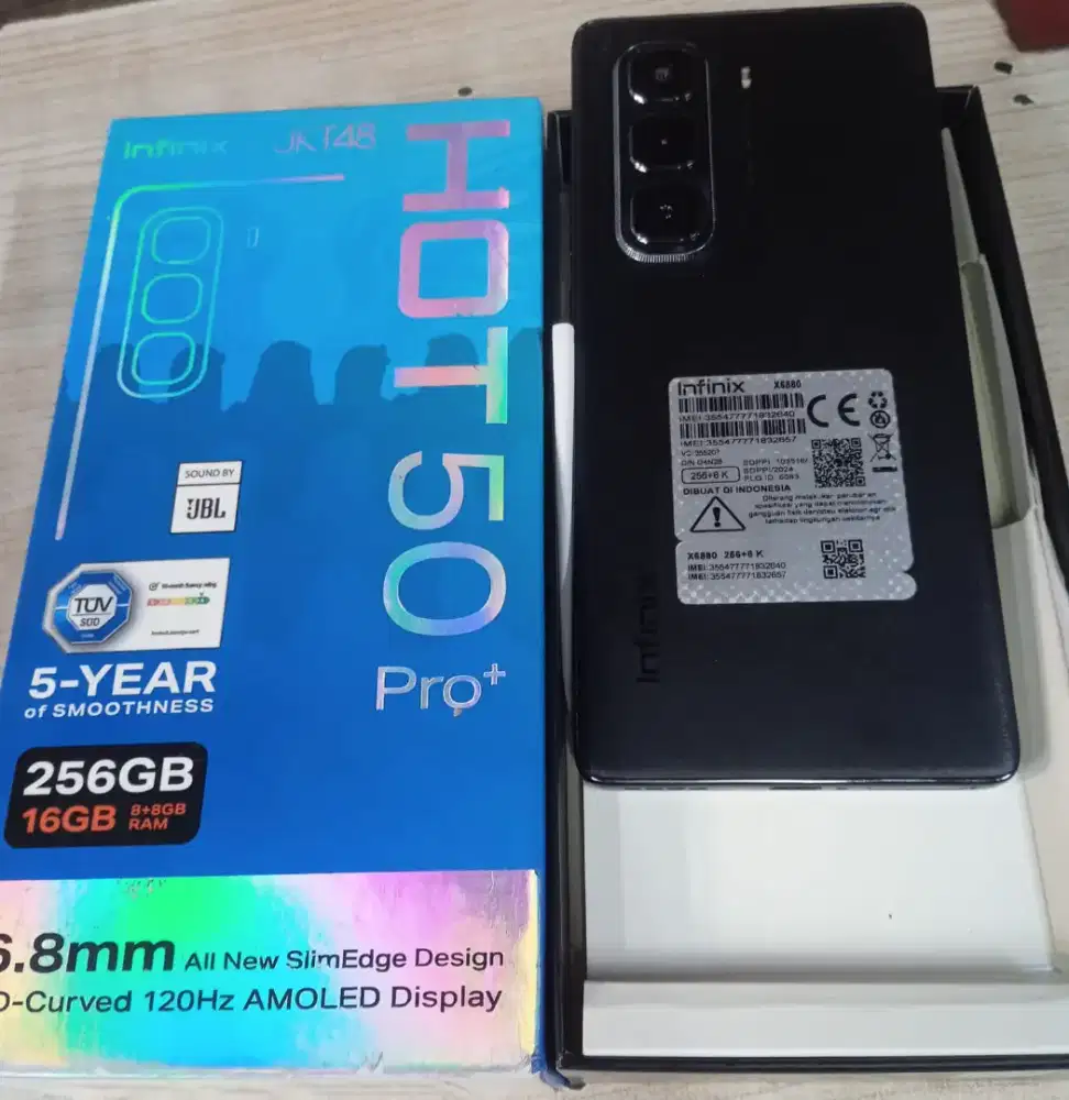Infinix hot 50 pro+ Ram 8/256