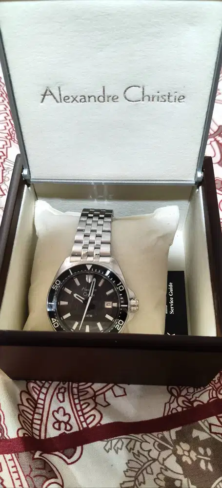 jam tangan Alexandre Christie dengan kondisi sangat baik