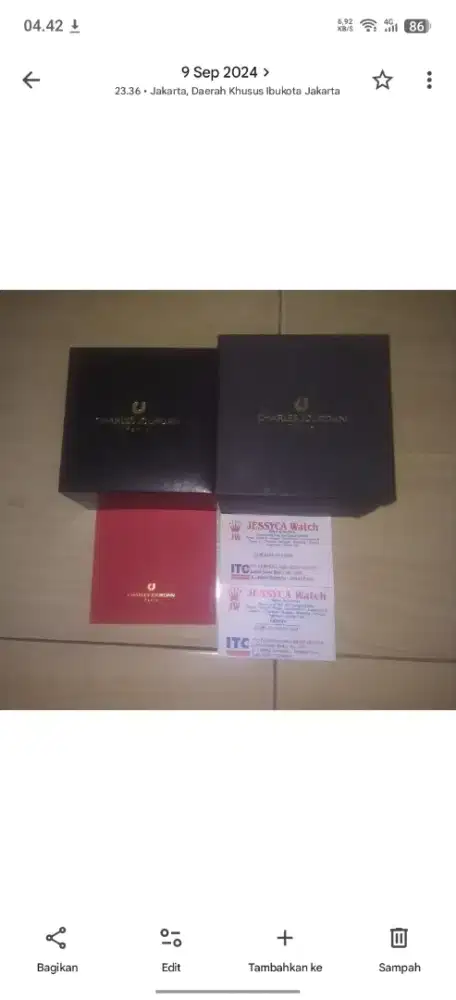Jam Tangan Charles Jourdan