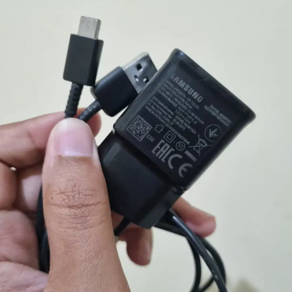 Charger Samsung Bekas S10 Original + Kabel 1m