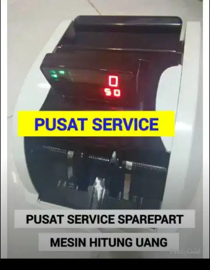 Mesin hitung uang + Mesin penghancur kertas pusat sparepart