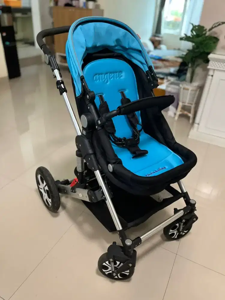 Stroller Chris & Olins Original – Kualitas Mewah, Murah (Like New)