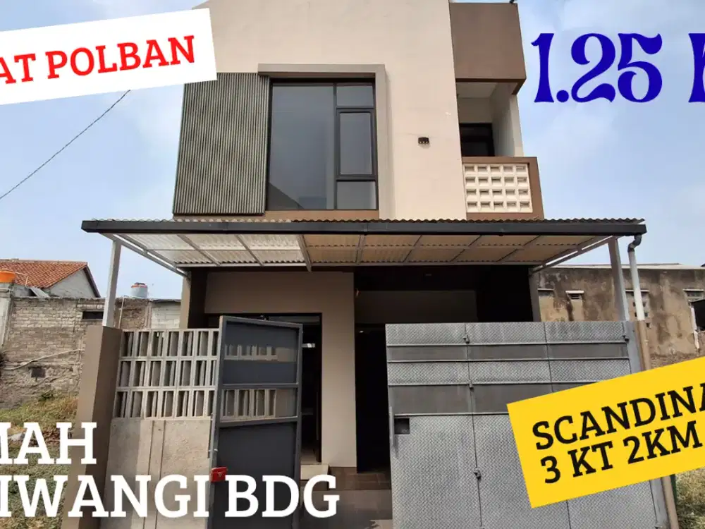 dijual rumah siap huni dekat polban ciwaruga bandung