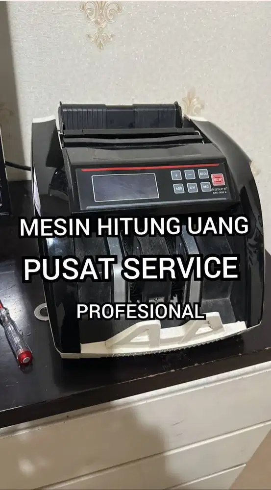 Mesin hitung uang spesialis sparepart