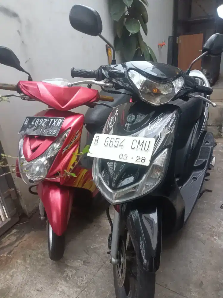 YAMAHA MIO SPORTY 2008 ANTIQ 99% MULUS (BANGUN BARU SEMUA)