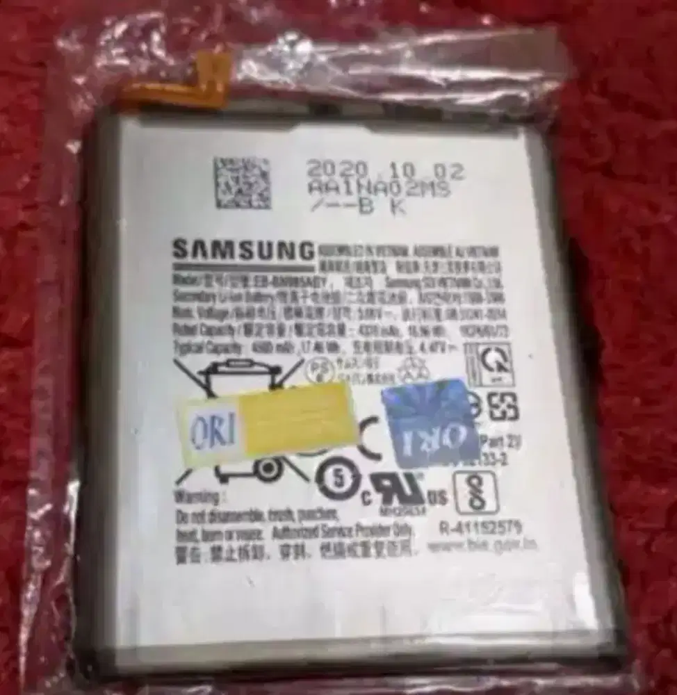Di Jual Baterai Samsung galaxy note 20 Ultra Baru ORI harga Nego